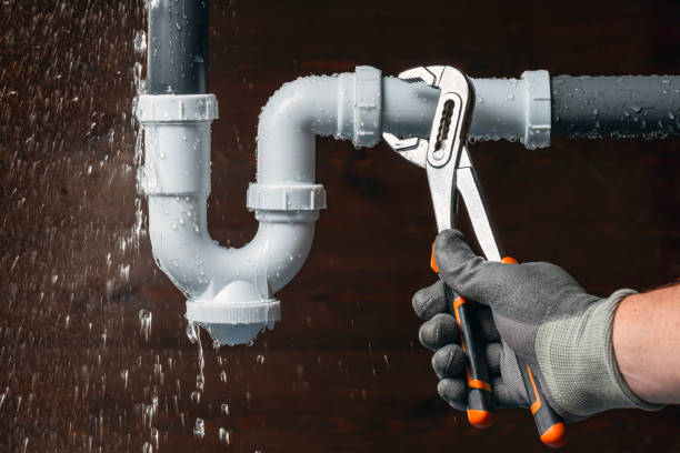 Professional Drain Cleaning technician working in Summerfield, NC